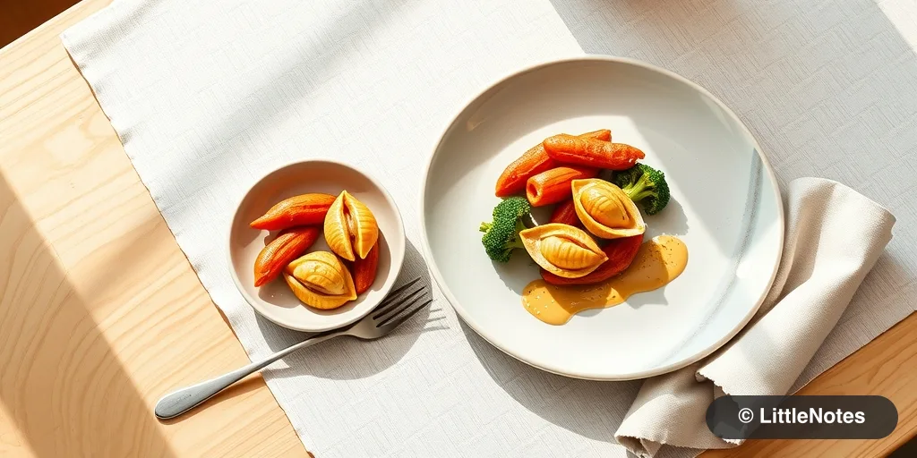 Illustration for Making Peace with Family Meals: Addressing Toddler Table Habits