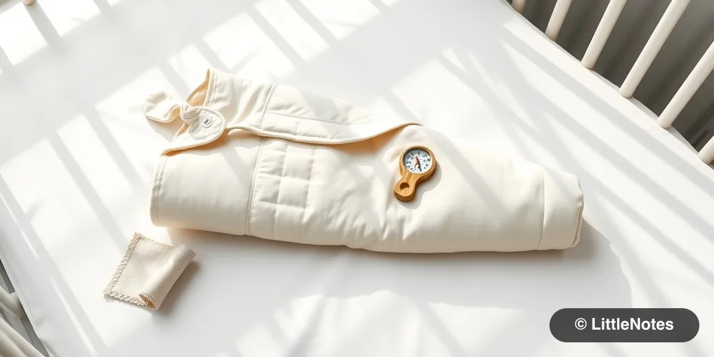 Illustration for Choosing Safe Sleepwear for Your Baby