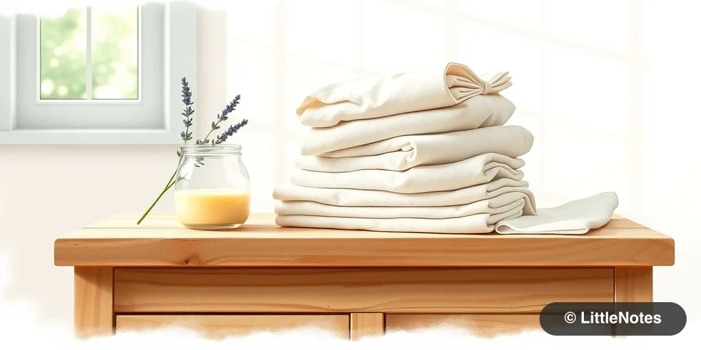 Illustration for Cloth Diapering 101: Practical Tips for First-Time Parents