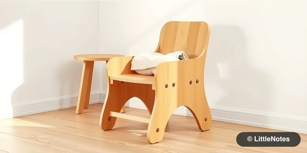 Illustration for Choosing Sturdy Toddler Chairs