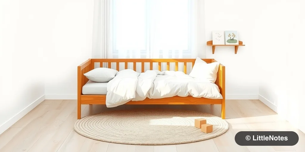 Illustration for Is a Floor Bed Right for Your Toddler?