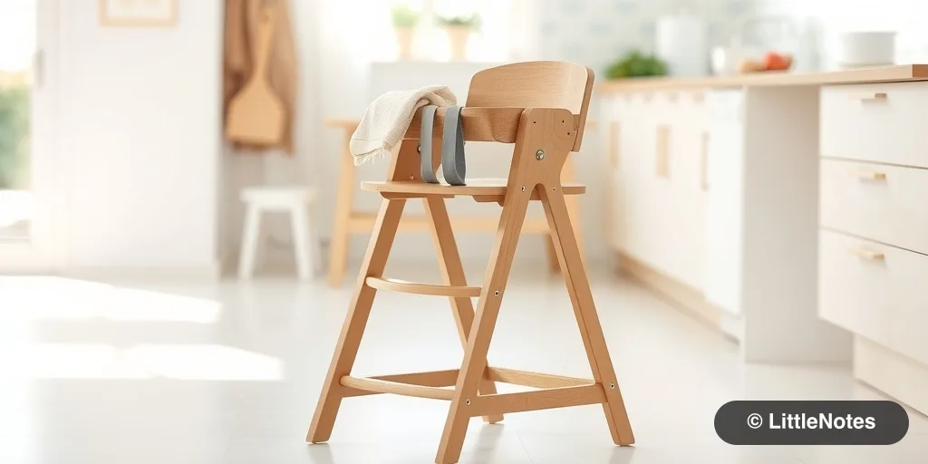 Use high chairs with direct supervision
