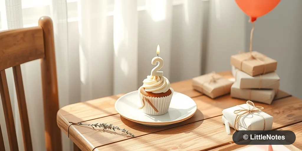 Illustration for Celebrating the 2nd Birthday: Keep It Small, Keep It Simple