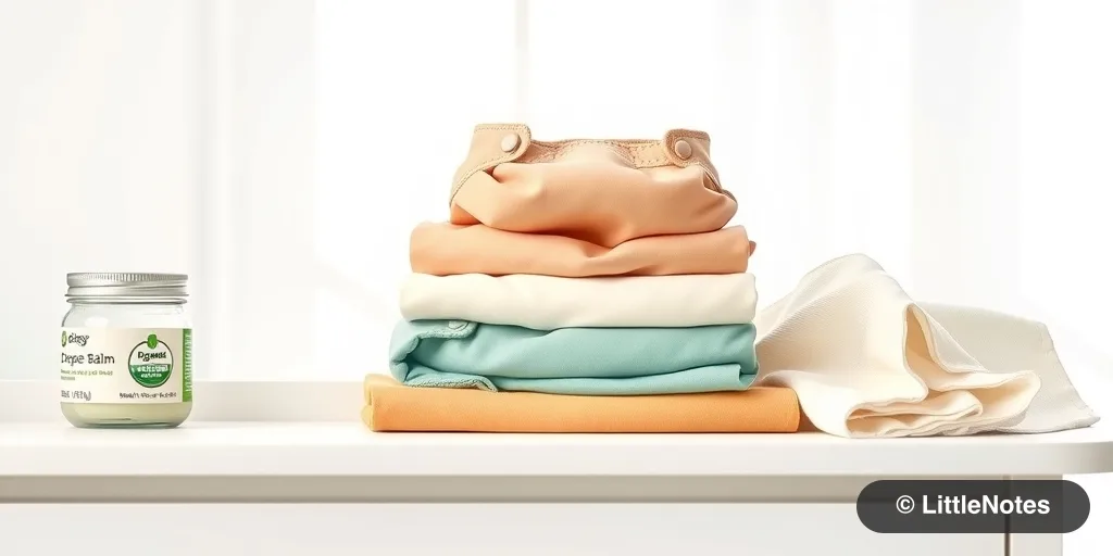 Illustration for Cloth Diapering: A Practical Guide for Daytime Success
