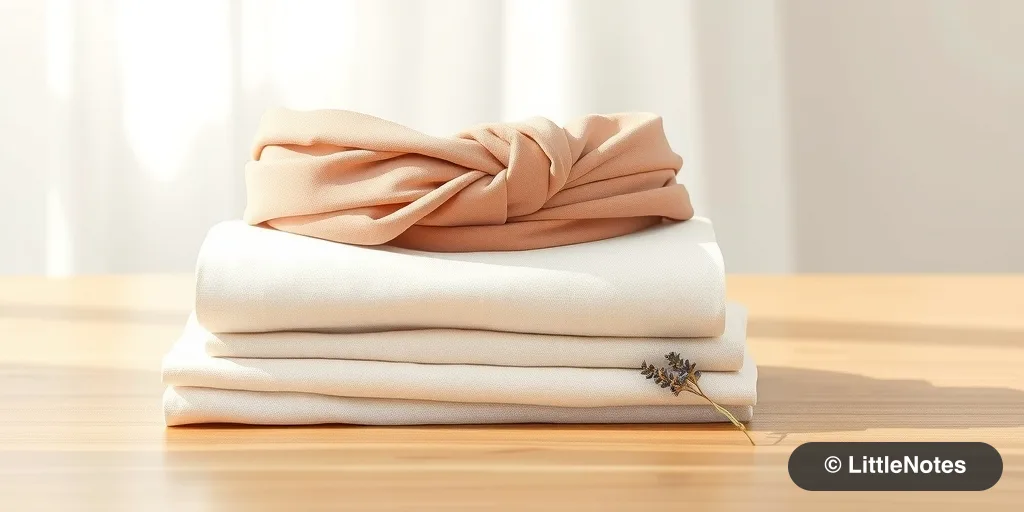 Use soft cloth headbands for babies