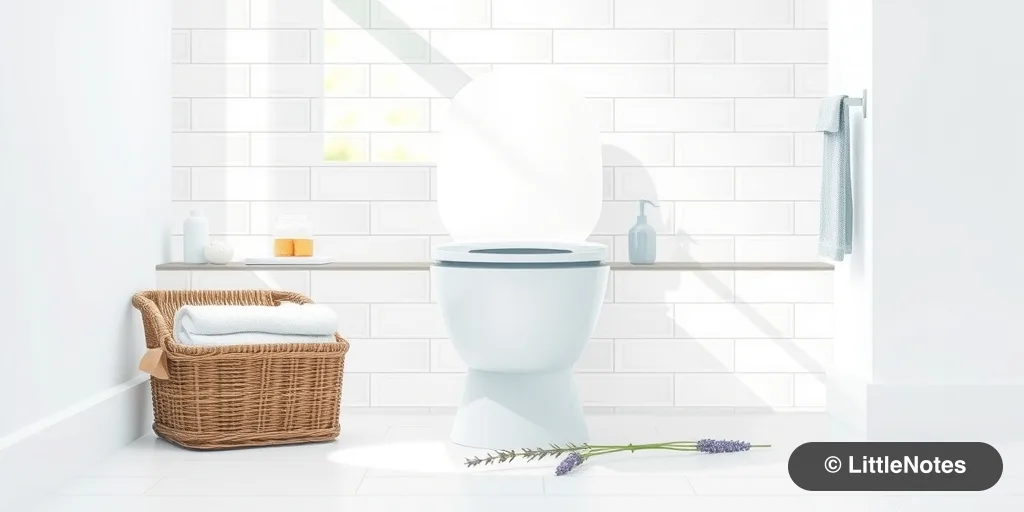 Choose potty with a lid