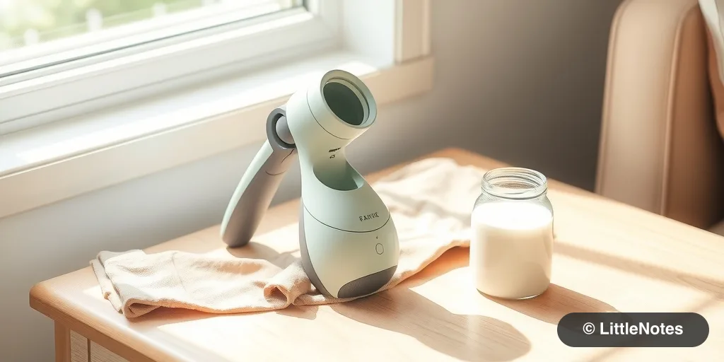 Illustration for Choosing and Using a Wearable Breast Pump