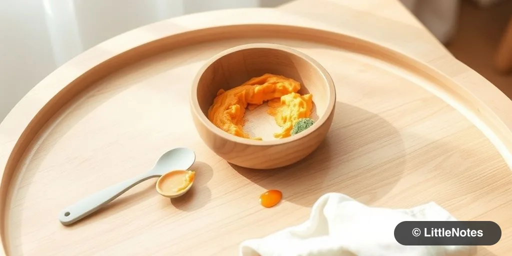 Illustration for Starting Solids: A Stress-Free Guide for First-Time Parents