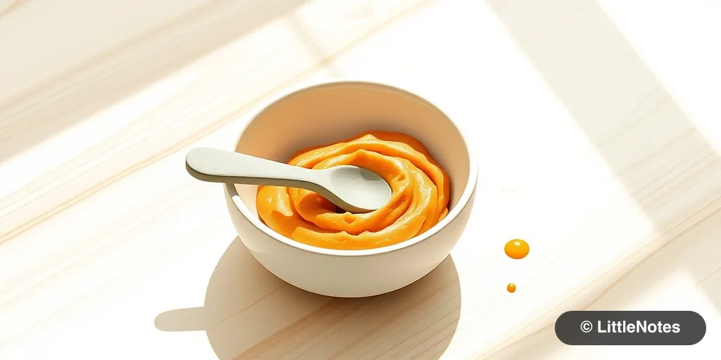 Illustration for Choosing and Using Self-Feeding Utensils