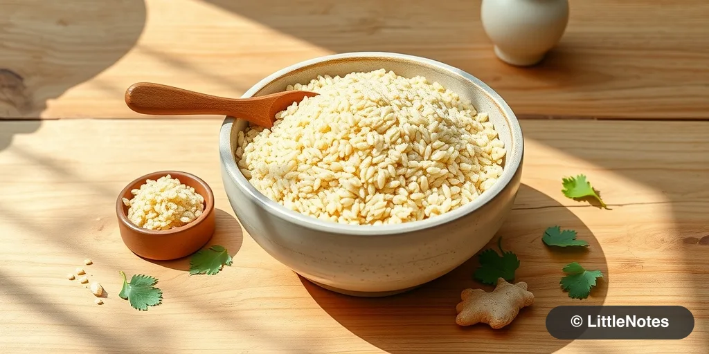 Use quinoa flakes as a rice substitute