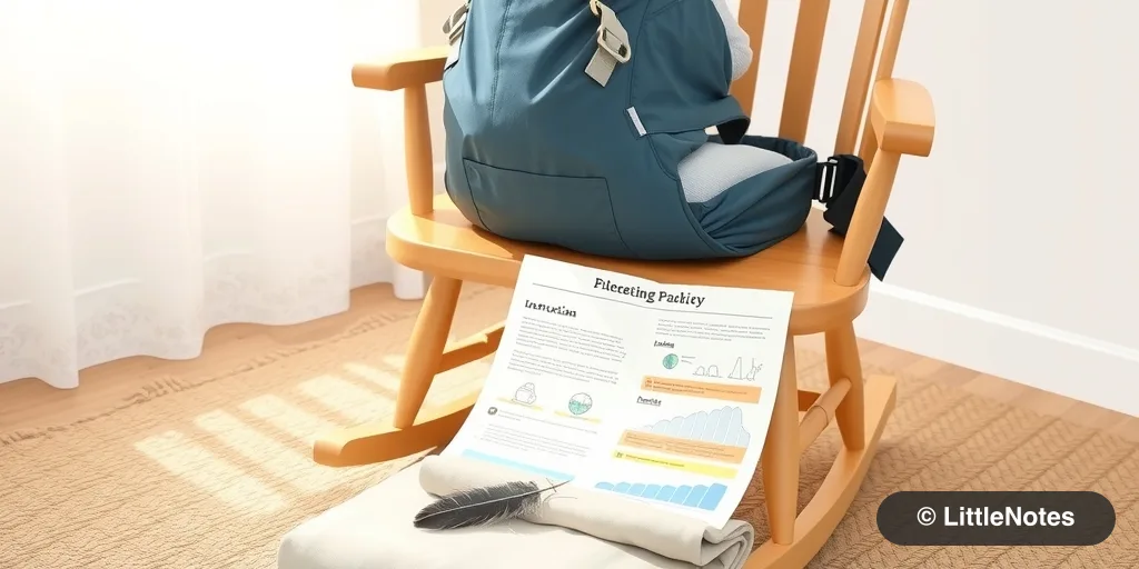 Illustration for Choosing and Using a Baby Carrier
