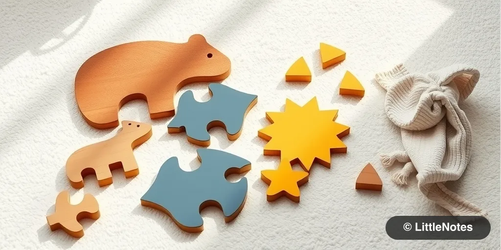 Engage toddlers with simple puzzles