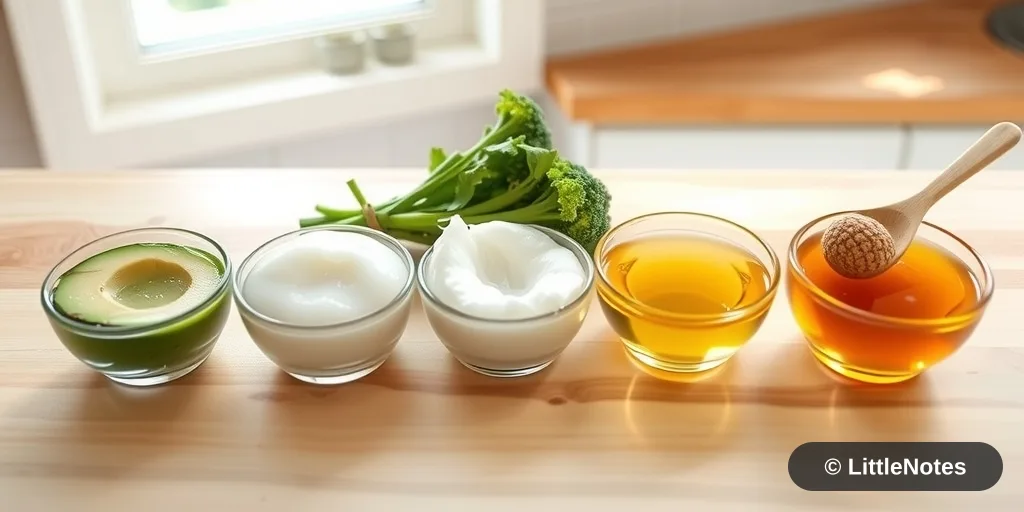 Illustration for Healthy Fats for Your Baby’s Kitchen: A Guide for First-Time Parents