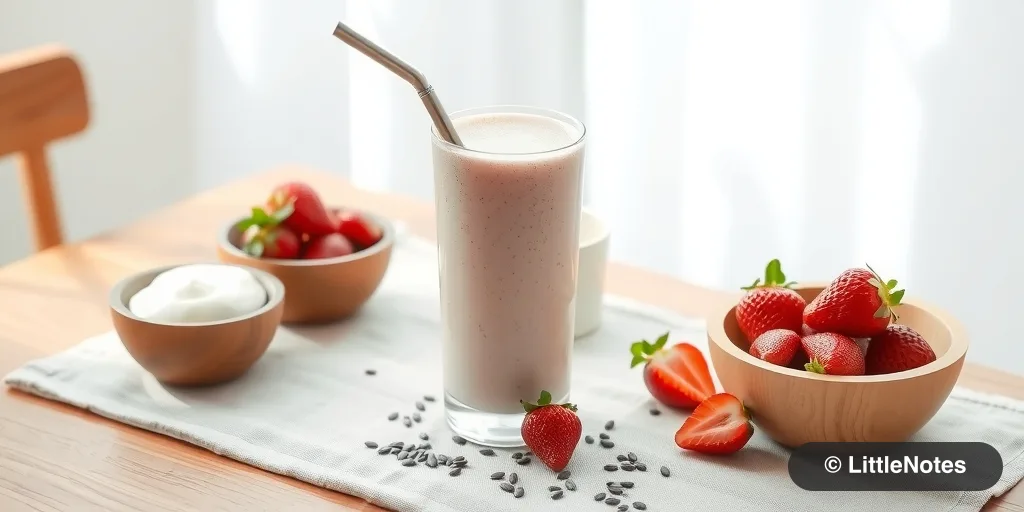 Is it safe to give fruit milkshakes to toddlers?