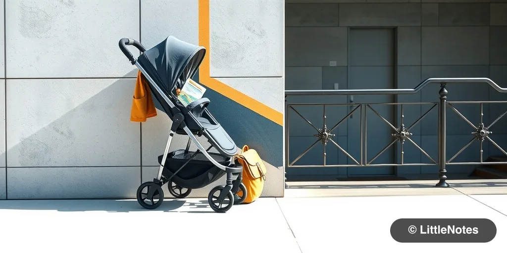 Illustration for Strollers in the City: Real Talk for New Parents