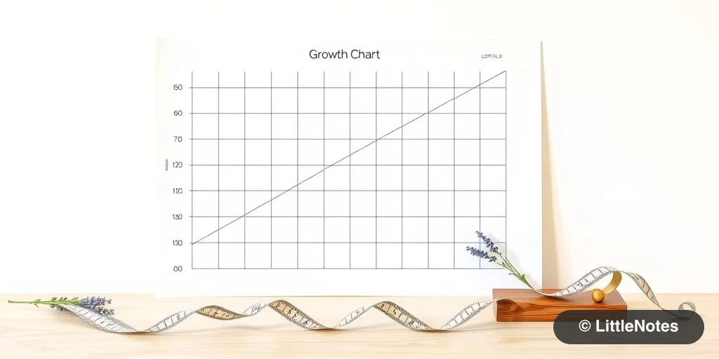 Monitor baby weight growth curves