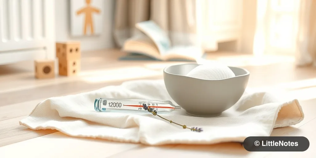 Illustration for Understanding Fever After the MMR Vaccine: What Parents Need to Know
