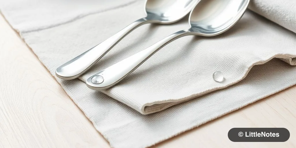 Use regular steel for baby cutlery