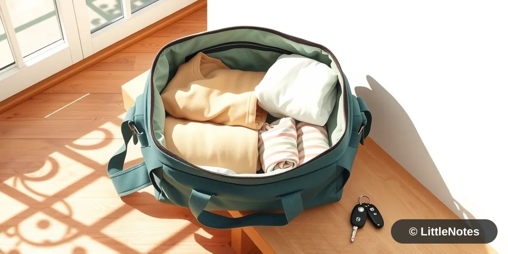 Illustration for Postpartum Outings: A Step-by-Step Guide to Getting Out with Your Newborn