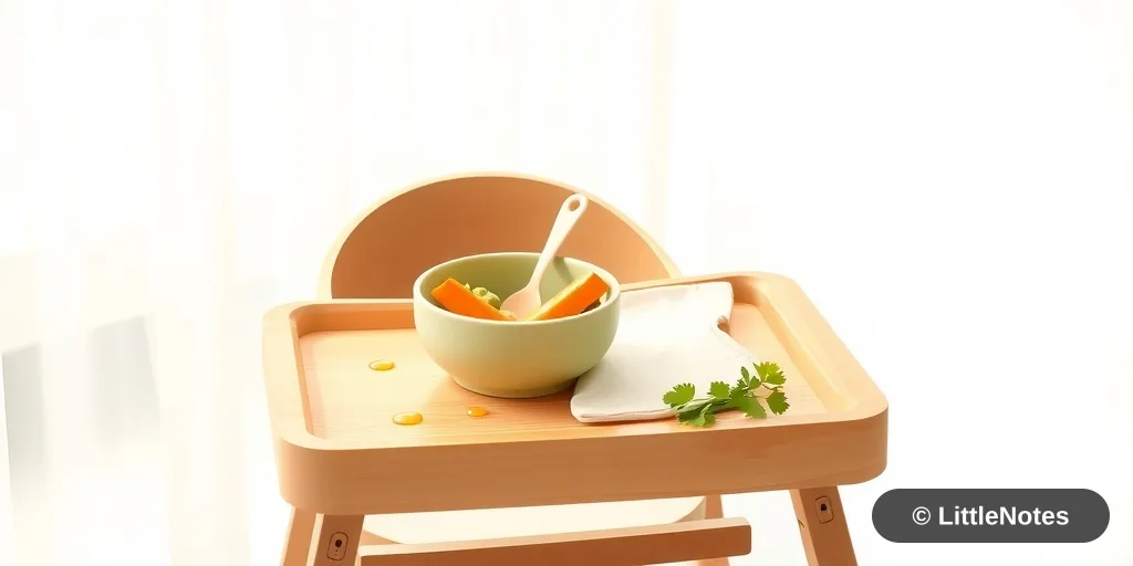 Illustration for Starting Solids: A Gentle Guide to Meal Frequency and Routine