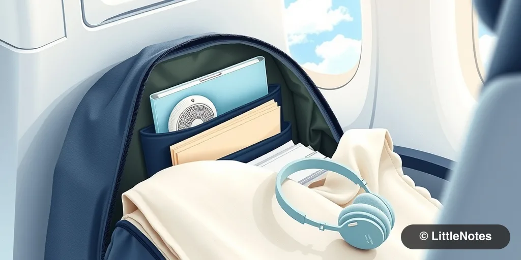 Illustration for Tips for Successful Air Travel with a Baby