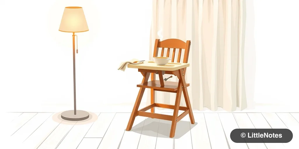Establishing a dinner routine for a 7-month-old