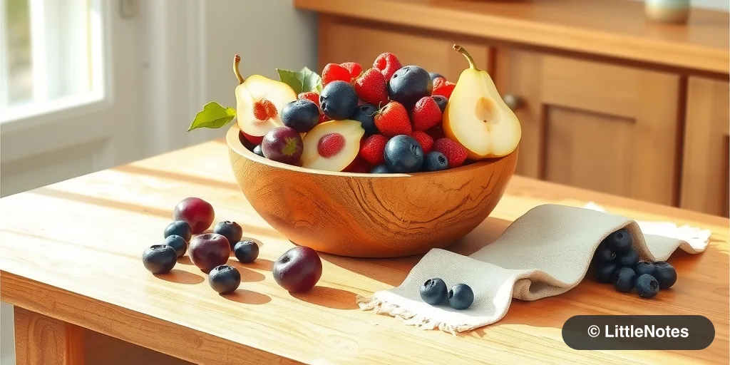 Monitor stool frequency with fruit intake