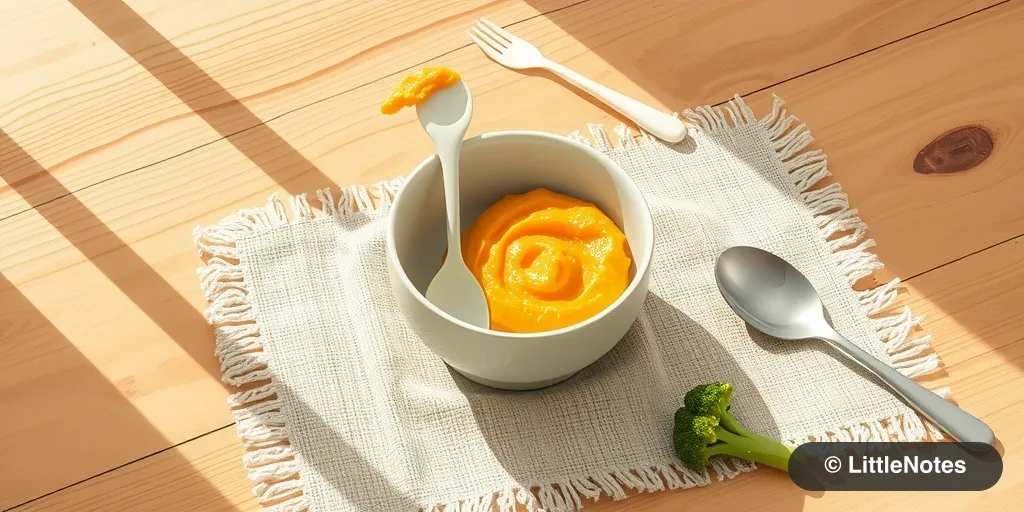 How can I encourage my toddler to use a spoon?