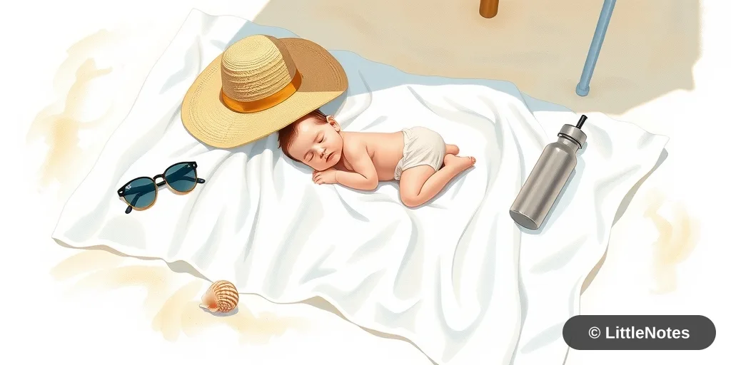 Illustration for Vacationing with Two Under Three: A Survival Guide