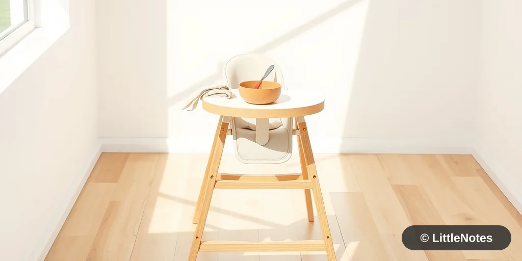 Illustration for High Chair Essentials: Ensuring Comfort and Safety for Mealtime