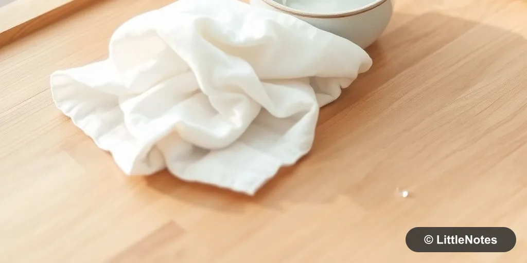 Encourage urination with water dabbing