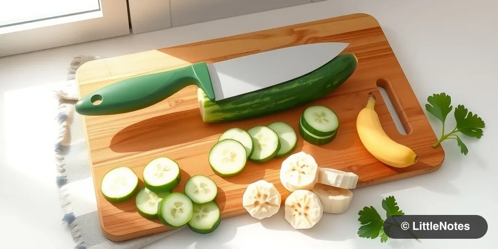 Choosing kid-friendly kitchen knives