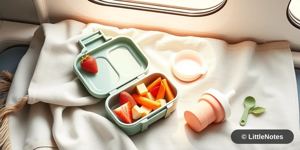 Illustration for Traveling with a Little One: Simple Tips for Stress-Free Feeding