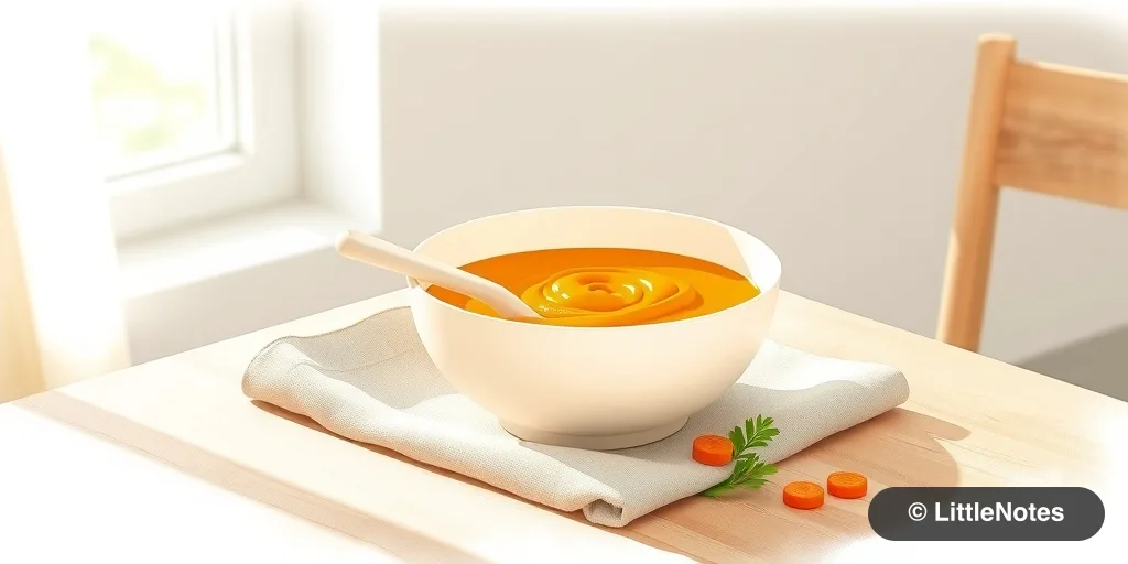 Illustration for Starting Solids: Is 7:30 AM Too Early for Breakfast?