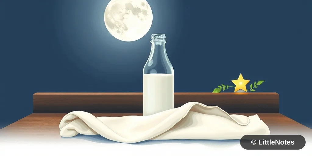 Illustration for Nighttime Feeds: Understanding 'Dream Feeds' and When to Stop