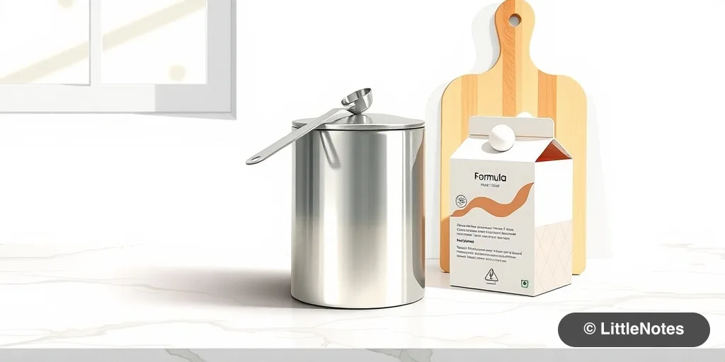Manage formula storage safely