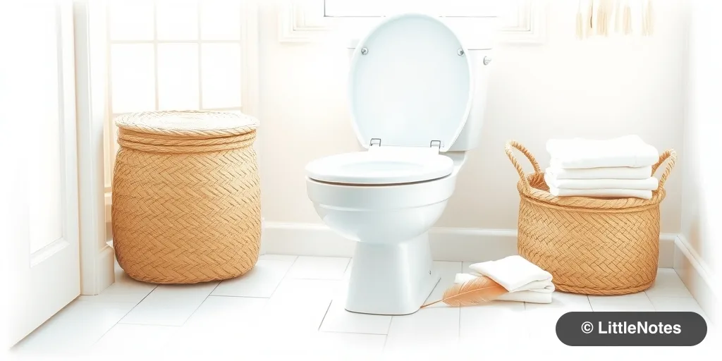 Gradually transition to pooping on potty