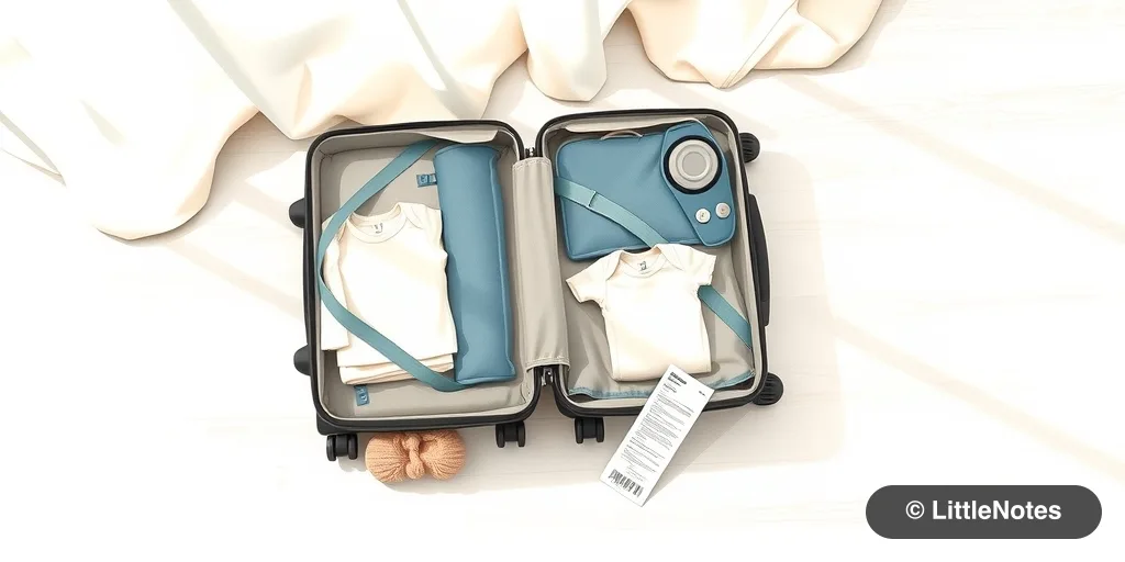 Evaluate infant airline baggage allowances