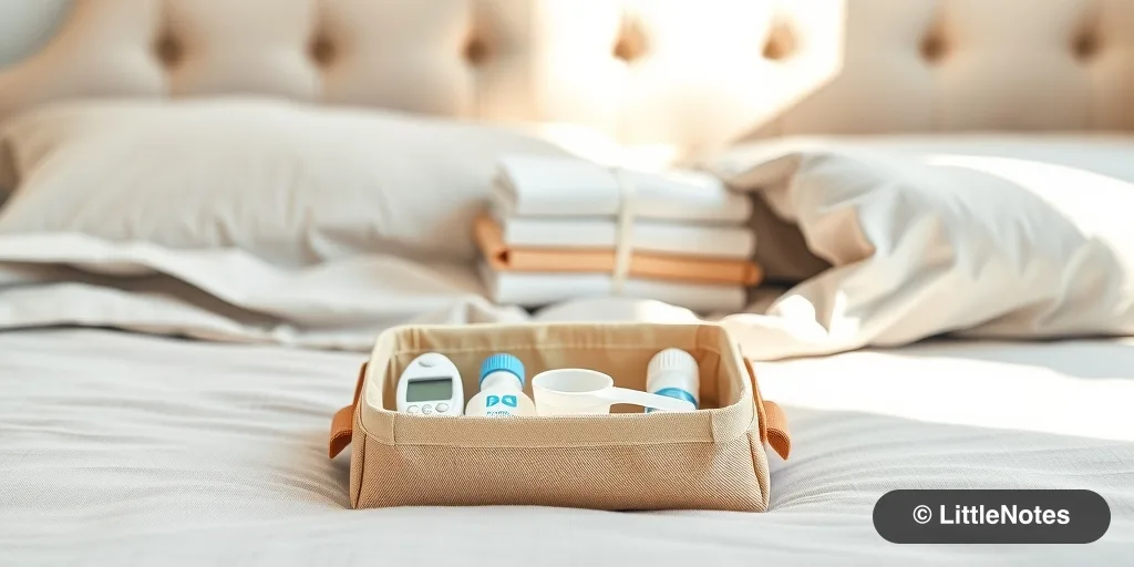 Illustration for Essential Travel Medicine Kit for Babies (0-12 Months)