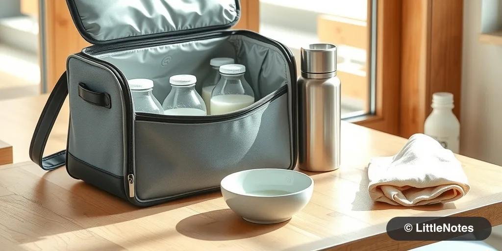 Illustration for Traveling with Breast Milk: A Practical Guide