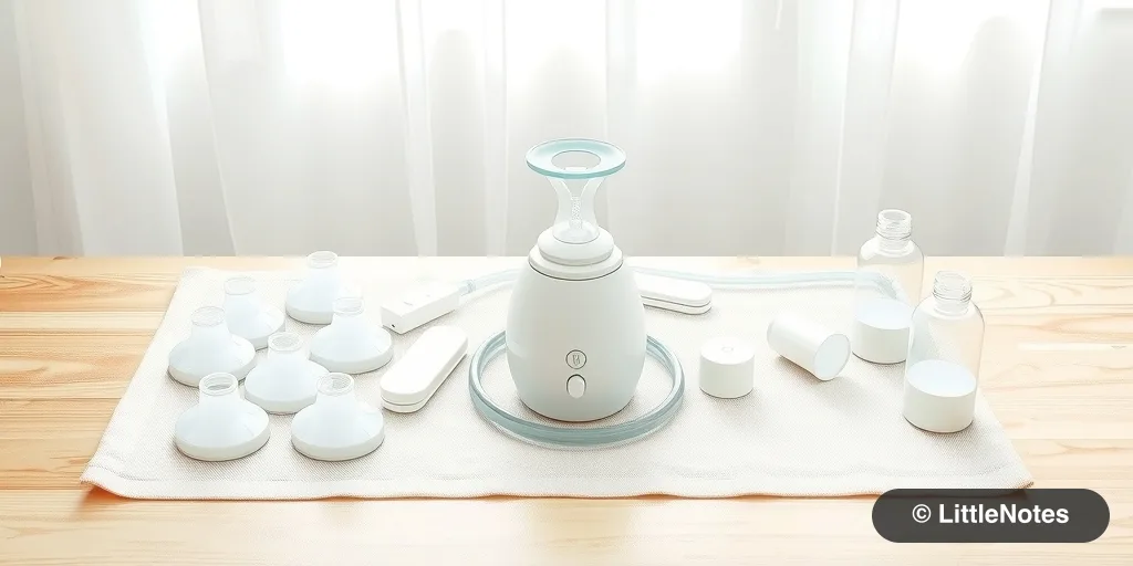 Illustration for Navigating Breast Pump Choices: Is Buying Used Gear Right for You?