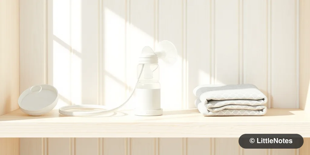 Illustration for Navigating Breast Pump Choices: Is Buying Used Gear Right for You?