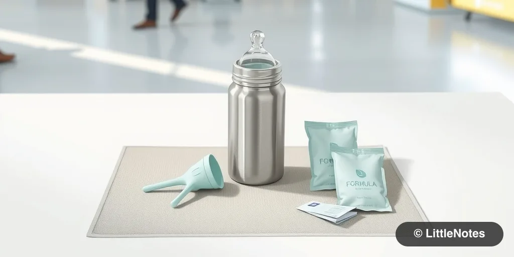Carry warm water for flights