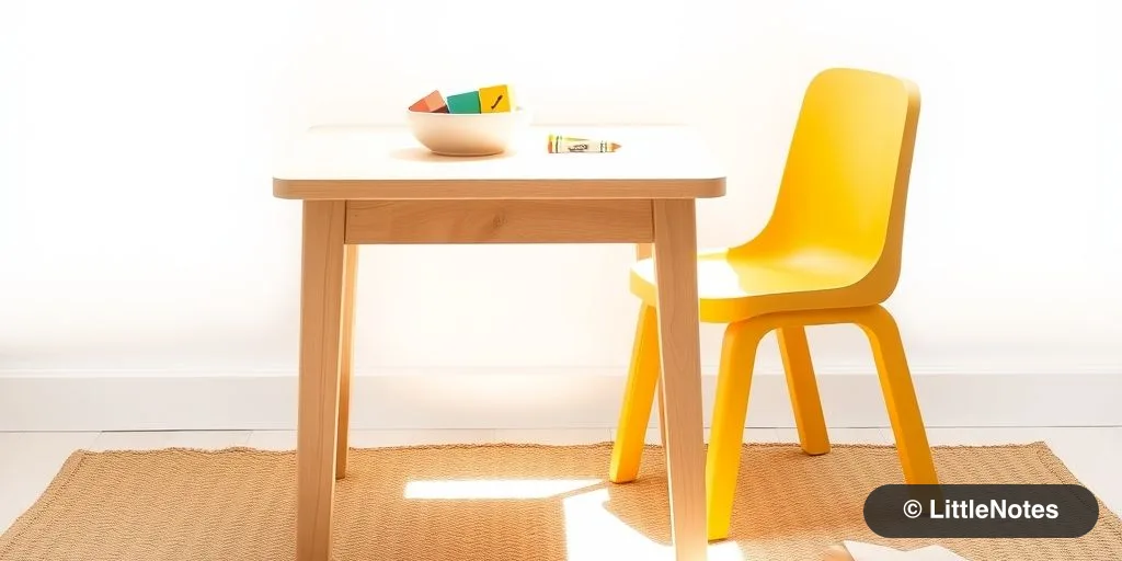 Choosing Toddler Furniture: Wood vs. Plastic Tables and Chairs