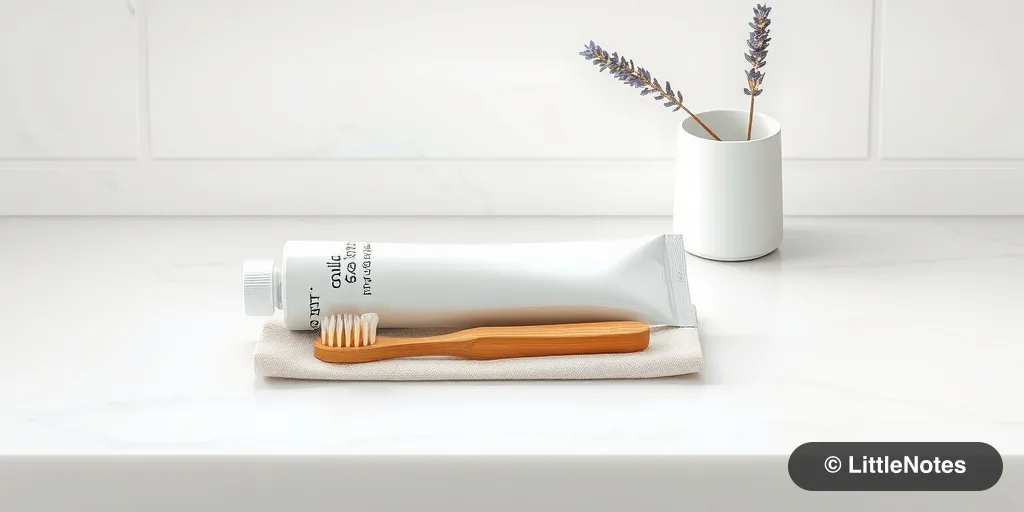 Use Chicco toothpaste for sensitive toddlers