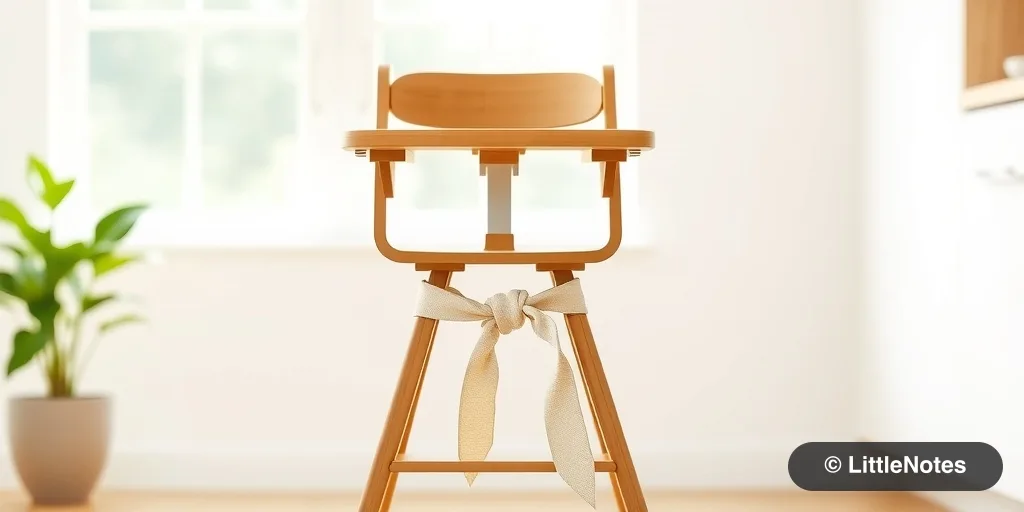 Illustration for Choosing the Perfect High Chair: Comfort, Safety, and Cleanup