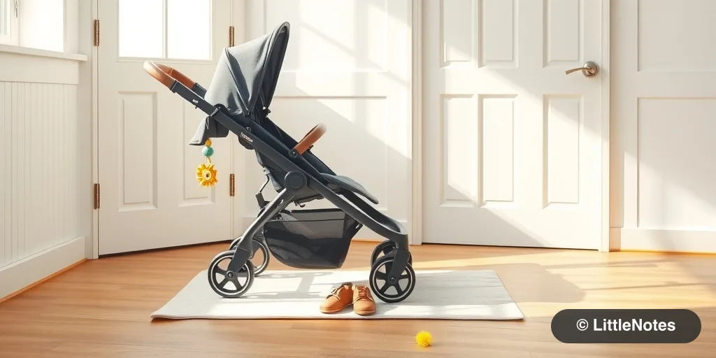 Illustration for Fun & Fidgety: Navigating the Pre-Walking Stroller Strike