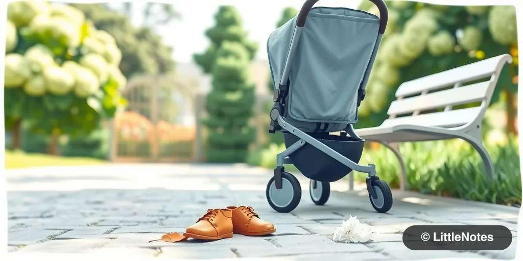 Illustration for Fun & Fidgety: Navigating the Pre-Walking Stroller Strike