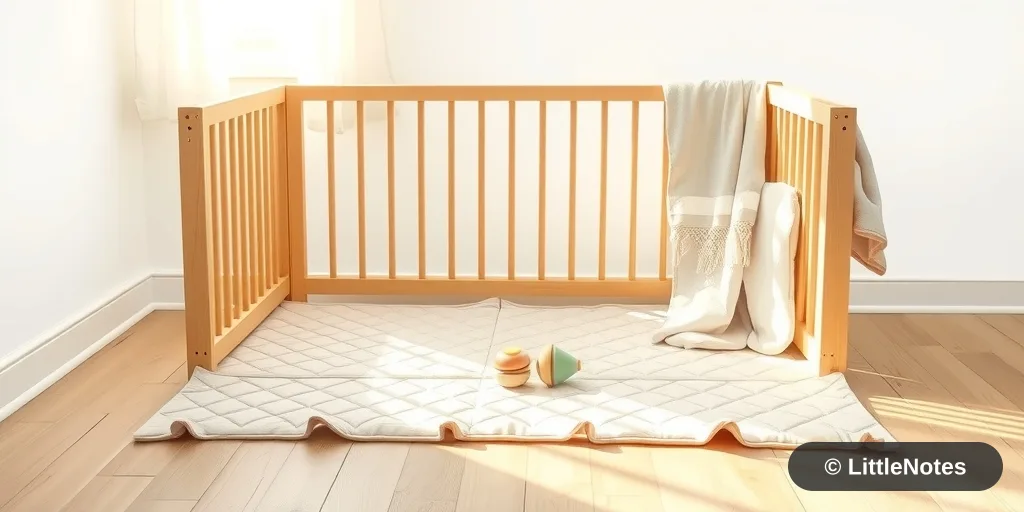 Illustration for Introducing Your Baby to a Playpen: A Step-by-Step Guide