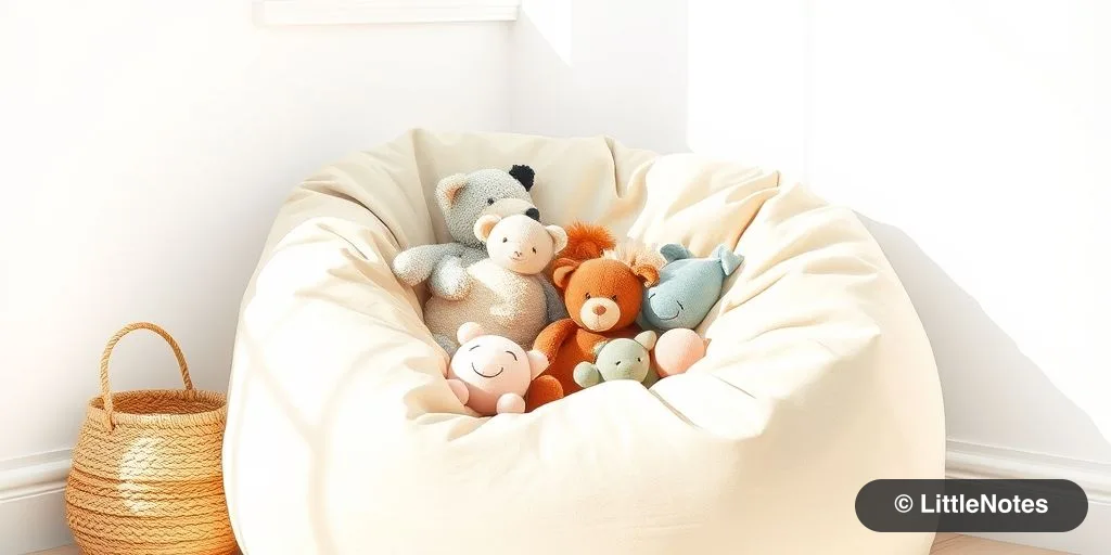 Keeping soft toys organized